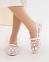 ILSA Embroidered Ballet Pumps